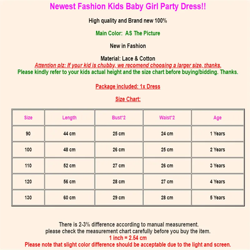 Cute Kids Baby Girls Princess Formal Dress Floral Lace Bowknot Ruffles Birthday Wedding Party Girl Ball Gown 1-6Y | Детская одежда и