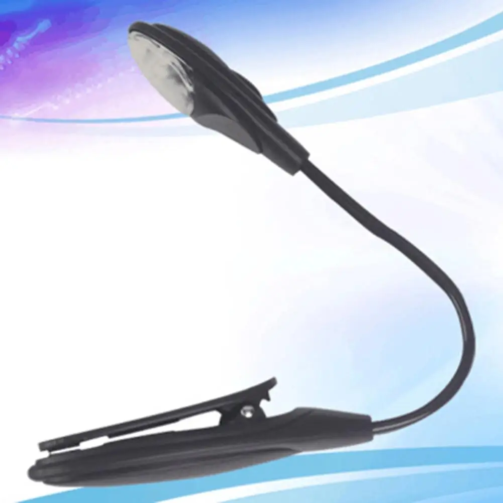 1Pc Mini Flexible Clip-On Bright Light Laptop Desk LED Book Reading Lamp | Лампы и освещение