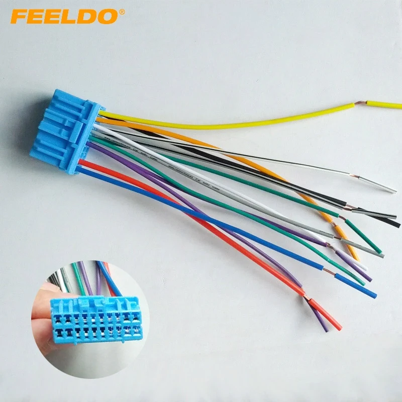 Автомобильная аудиосистема FEELDO проводка для HONDA/ACURA/ACCORD/CIVIC/CRV подключение к OEM