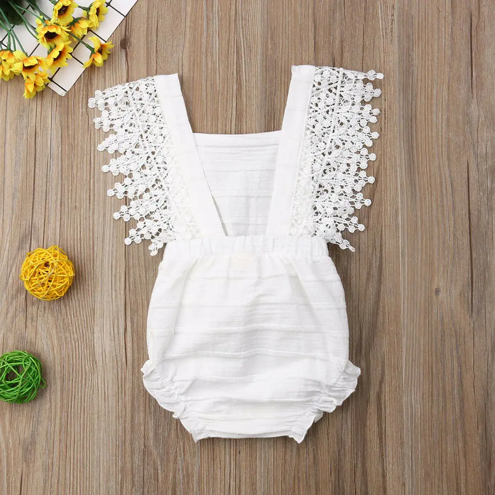Новое поступление 2019 комбинезоны для новорожденных девочек кружевные без