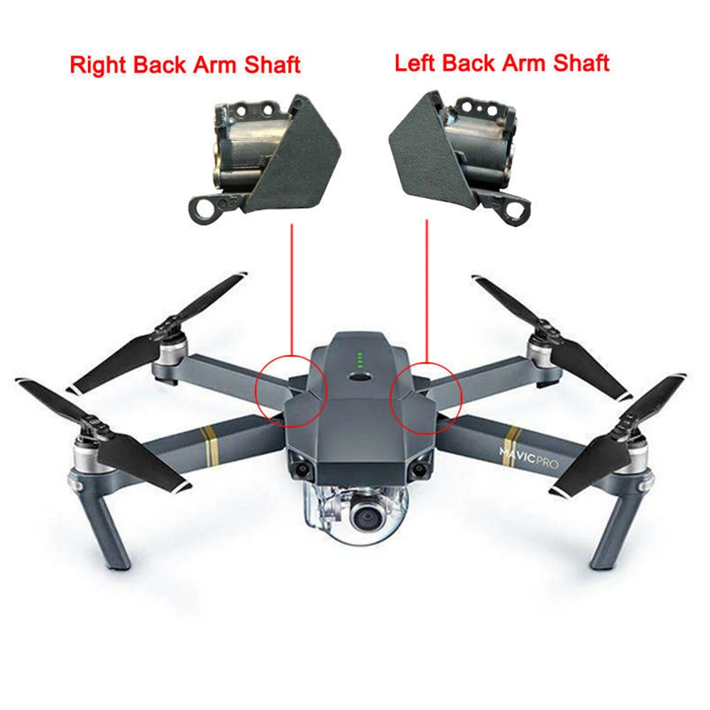 Левая/правая задняя крышка коробки передач вала для DJI Mavic Pro Drone ремонт левая и