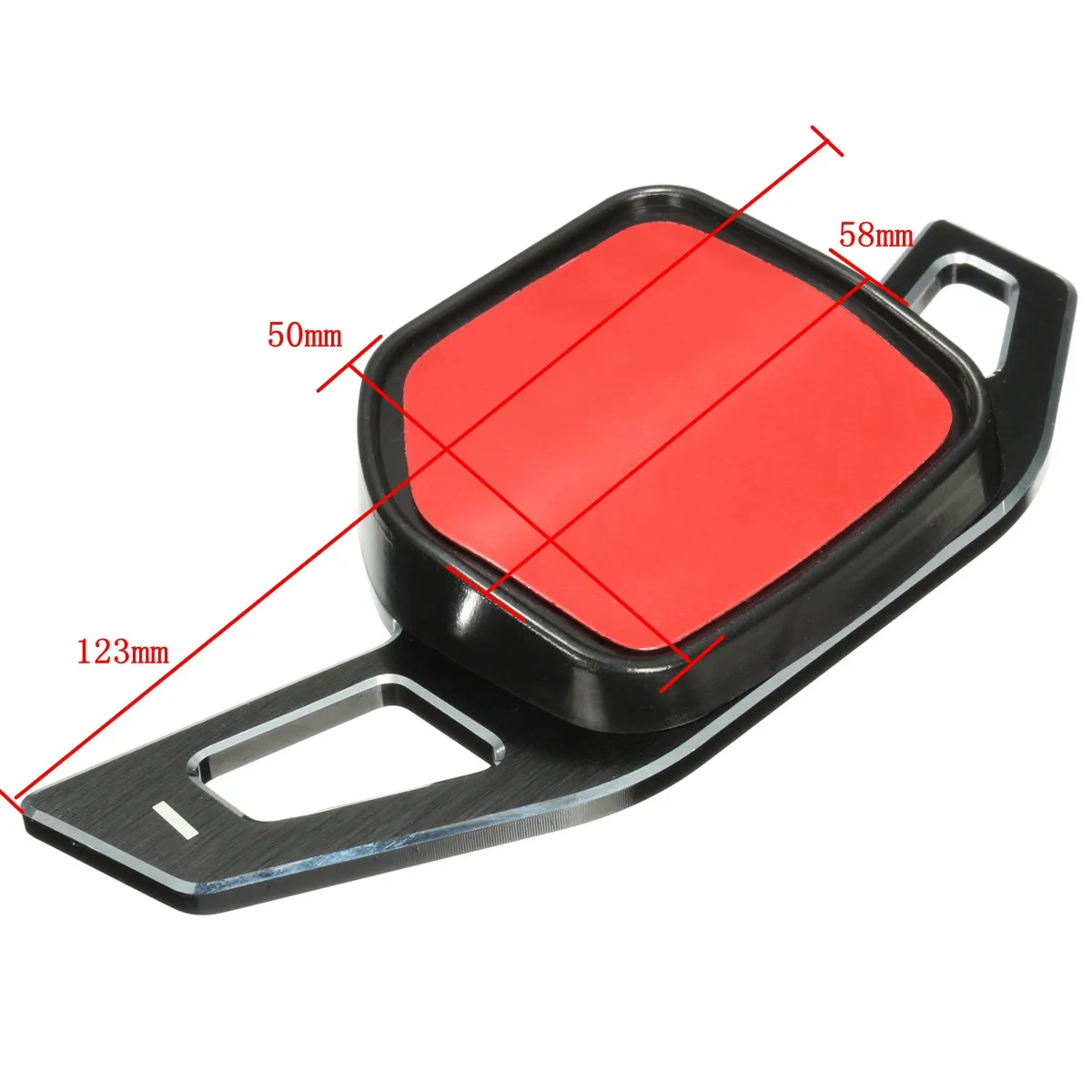 Пара Рулевое колесо сдвиг Paddle алюминиевый Shifter расширение для Audi A1 A3 A4 A6 A7 A8 Q5 Q7 TT R8