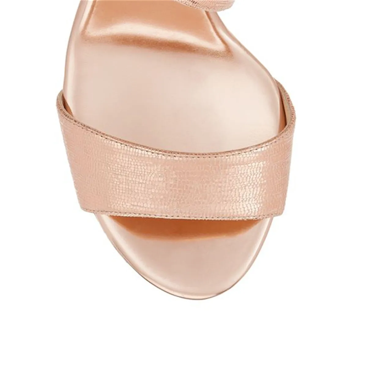 

Carole Levy 2019 New Platform Sandals Woman in Open toe Cross Tied Strap Fashion Pink Ladies Shoes with Super High Heel 14 cm