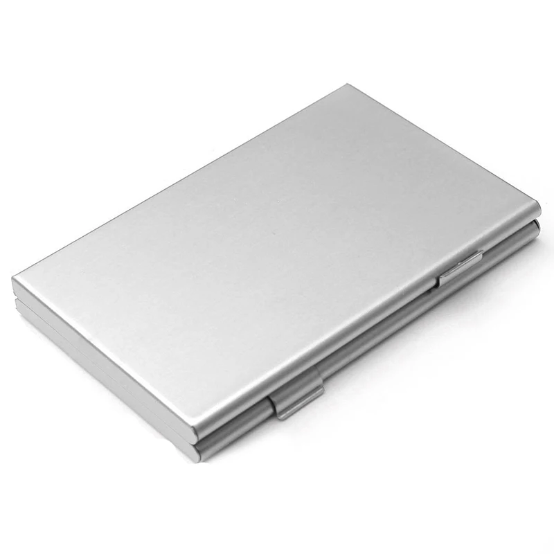 Алюминиевый футляр для карт памяти держатели TF Micro SD 24 шт. случайный цвет|Чехлы