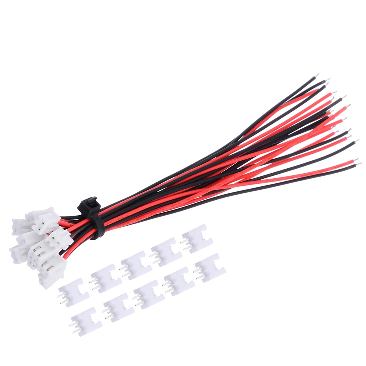 10 комплектов Новый 2 контактный мини микро разъем JST xh2.54мм 24AWG с проводами длиной