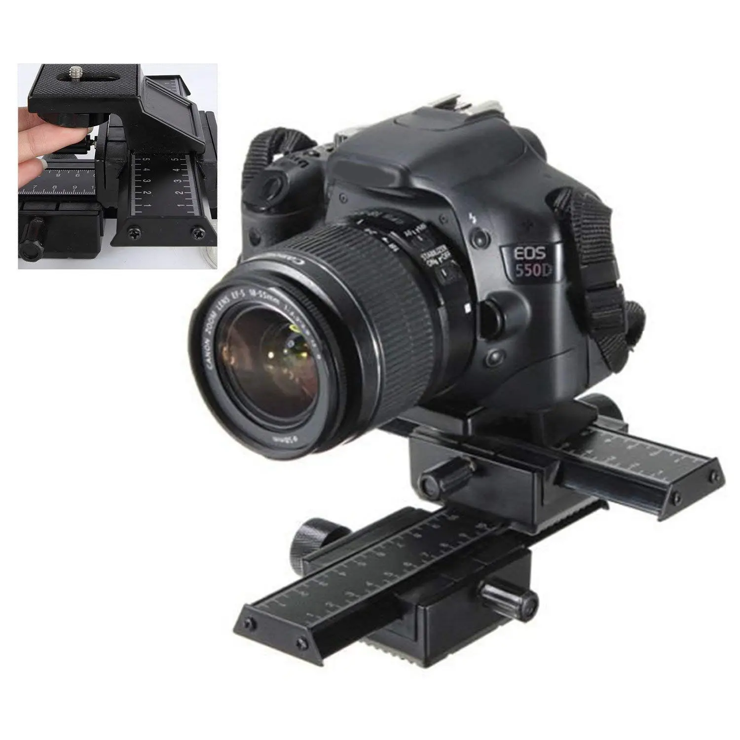 4 способа Фокусировочный рельсовый ползунок кронштейн для DSLR Камера Макросъемка