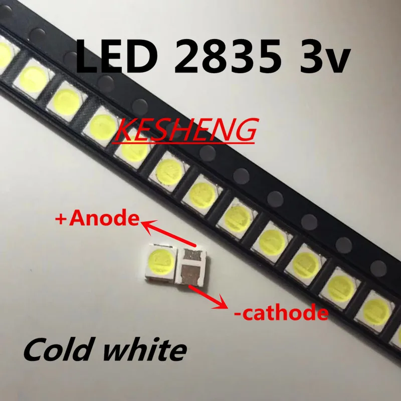 Jufei 1 Вт 2835 3 в SMD светодиодный 3528 88 лм bianco Freddo Per La TV/LCD Retroilluminazione аппликатор 1000 шт. |