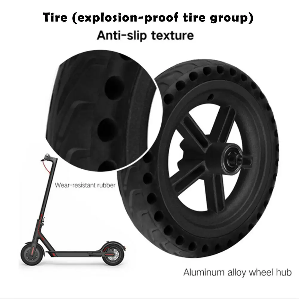 Новые взрывозащищенные безопасные твердые шины для электрический скутер Xiaomi 8 5