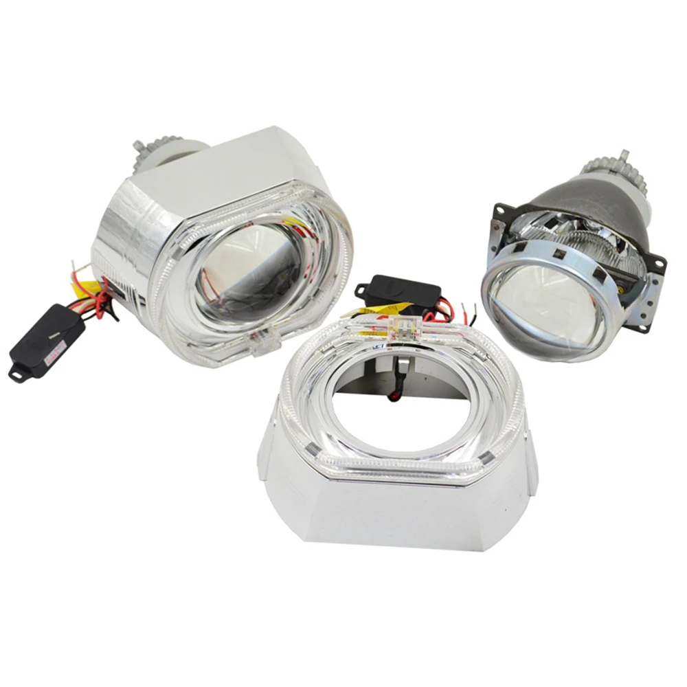 2шт 3 0 дюймов H4Q5 Bi xenon hid объектив проектора металлический держатель D2S D2H