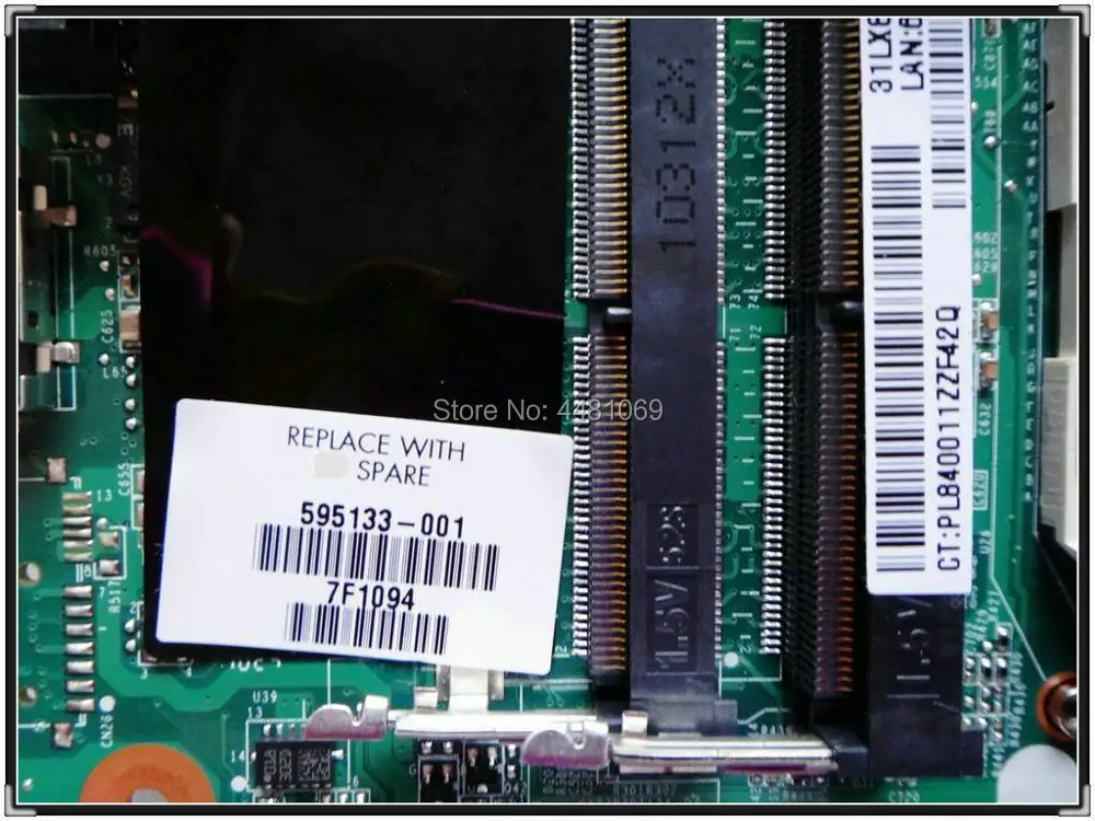 595133-001 для HP Pavilion DV6-3000 DV6Z-3000 ноутбук DA0LX8MB6D1 31LX8MB0020 материнская плата ноутбука HD5470M