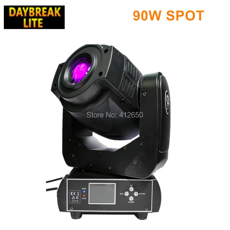 Сценический Светодиодный прожектор 90 Вт с вращающейся головкой DJ dmx512|Эффект