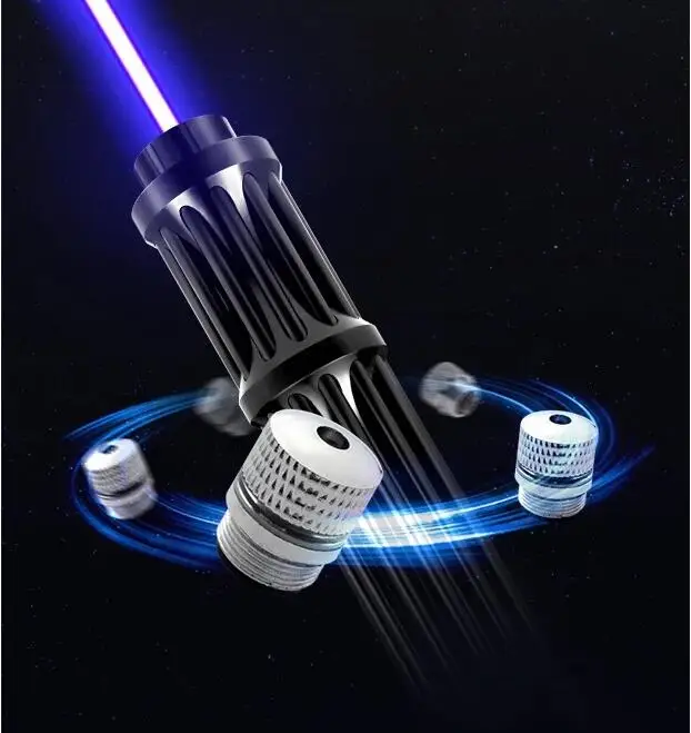 2019 Новый высокое Мощность луч синий лазерный указатель 450nm горение лазерная