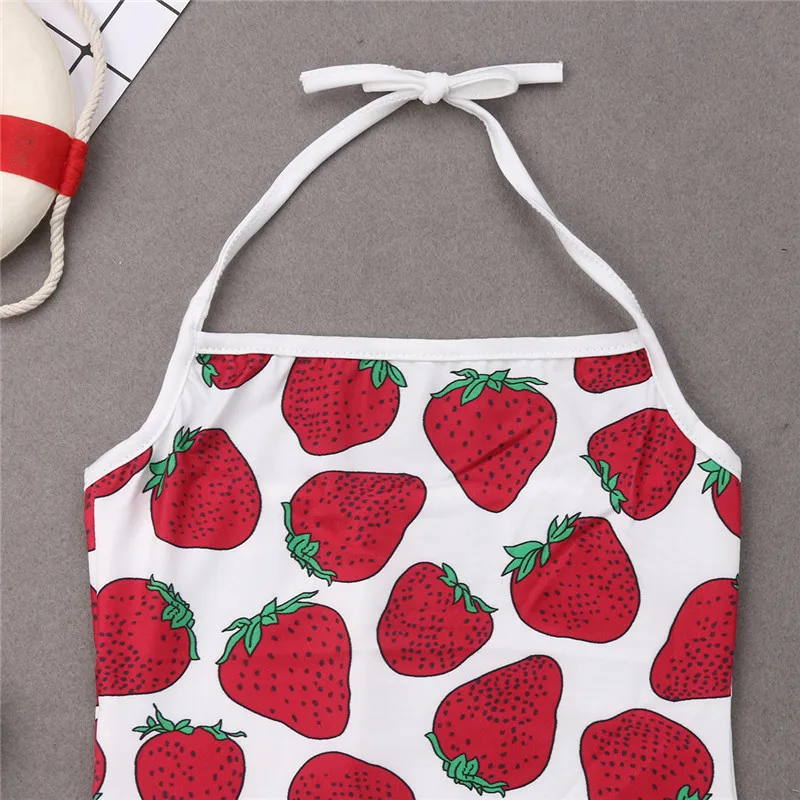 Популярный женский бандажный Купальник для девочек милые Семейные комплекты