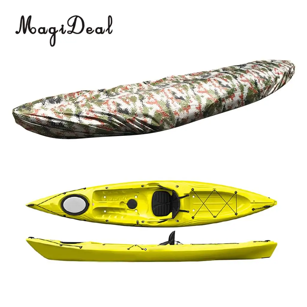 Marine Adjustable Canoe Boat Storage Transport Shield Cover 300/400/450/500/550/600cm for Kayak Inflatable Boat Dinghy UV Rays