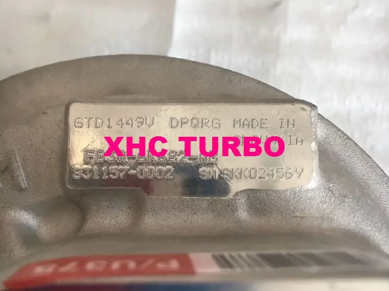 Новый оригинальный турбокомпрессор GARRETT GTD1449V 831157 0002 FB3Q 6K682 AB Turbo для FORD Ranger Puma 2 TDCi