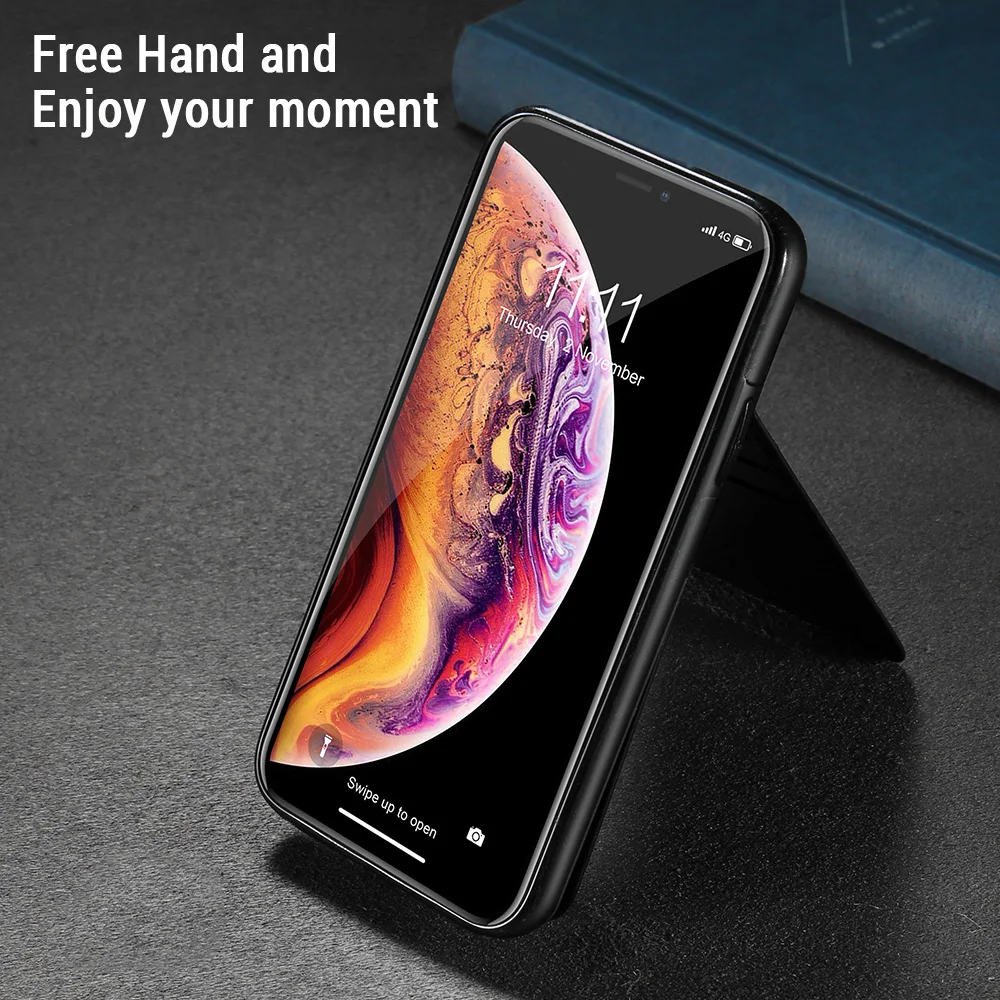 Чехол-книжка KISSCASE с карманом для карт Samsung Note 8 S9 Plus чехлы из искусственной кожи S7