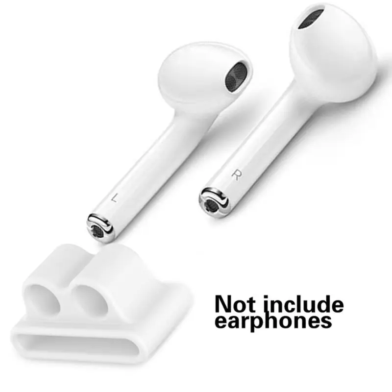 Для Apple аксессуары для airpods силиконовый чехол + ремень против потери ушной крючок 5