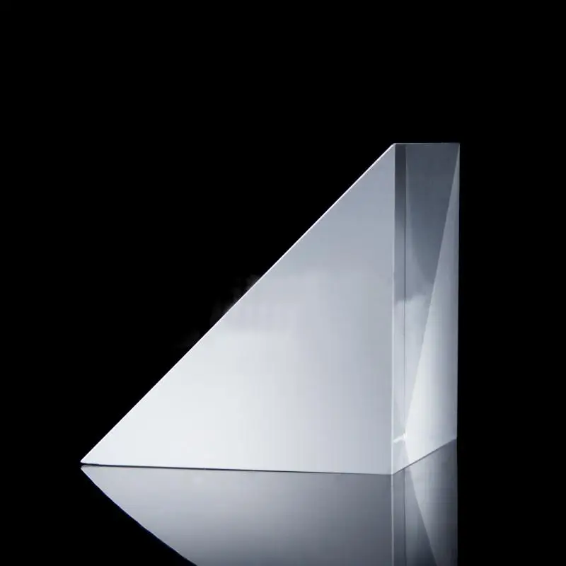 50x50x50mm Optical Glass Triangular Lsosceles K9 Prism With Reflecting Film | Канцтовары для офиса и дома
