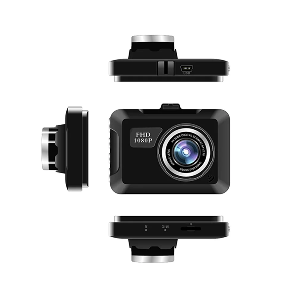 1 шт. видеорегистратор HD ночное видение циклическая запись 1080P 100 градусов