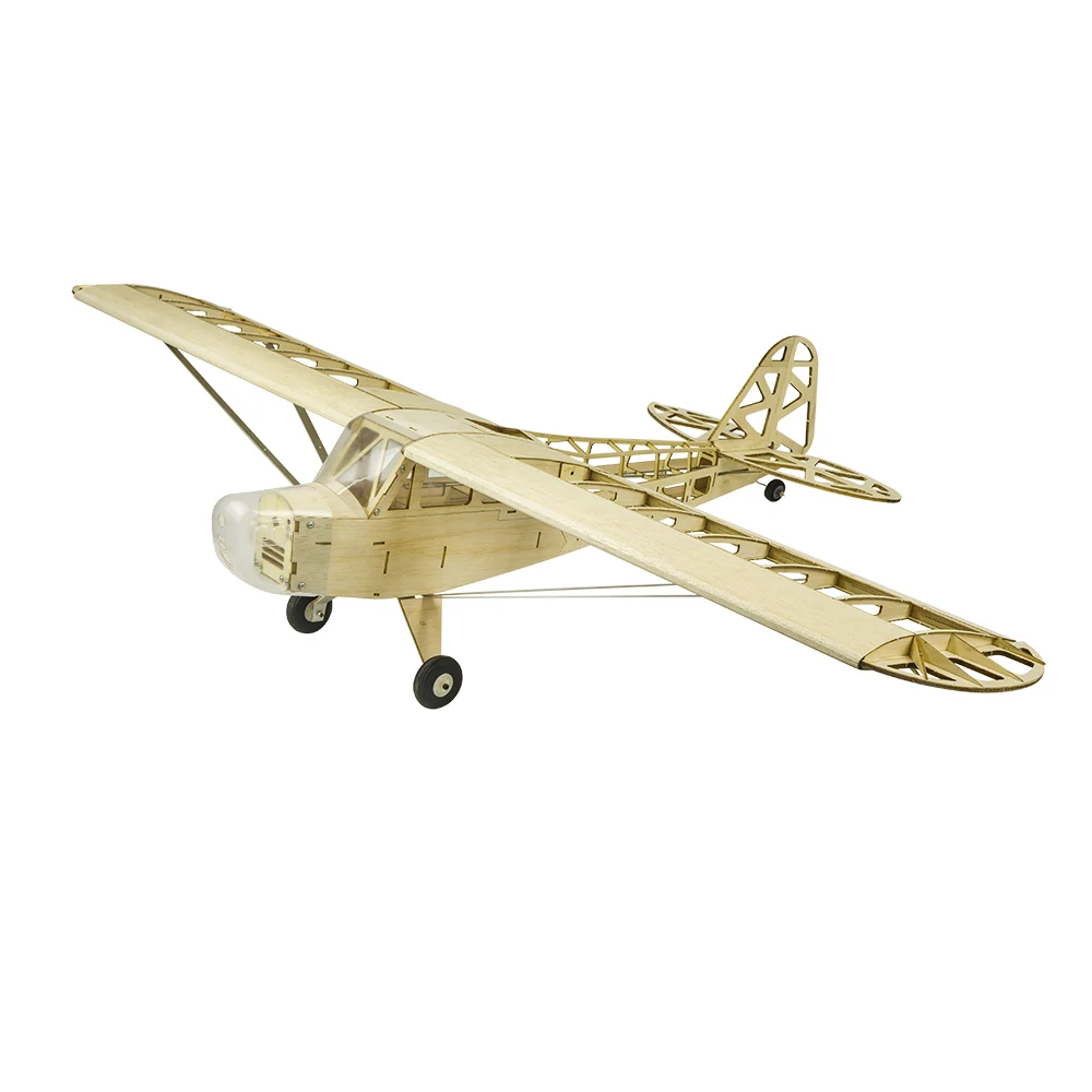 В наличии труба J3 Cub 1 2 м 1200 мм размах крыльев пробкового дерева лазерная резка RC