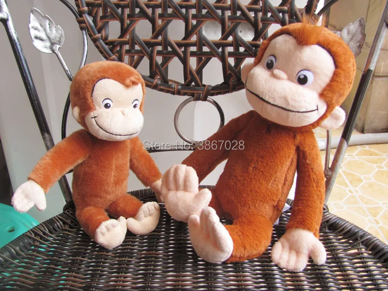 Оригинальная любопытная Джордж плюшевая кукла обезьяна плюшевые животные