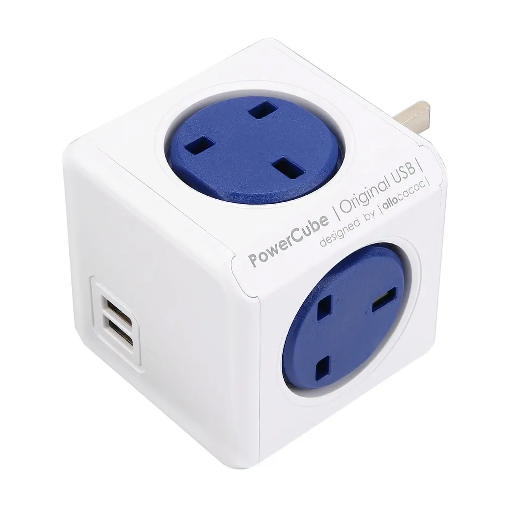 Двойной Usb адаптер для розетки настенный удлинитель с несколькими розетками дома