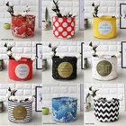 Корзина для хранения грязного белья, корзина из хлопка и льна для хранения мелочей, корзина для хранения игрушек, бочка для дома