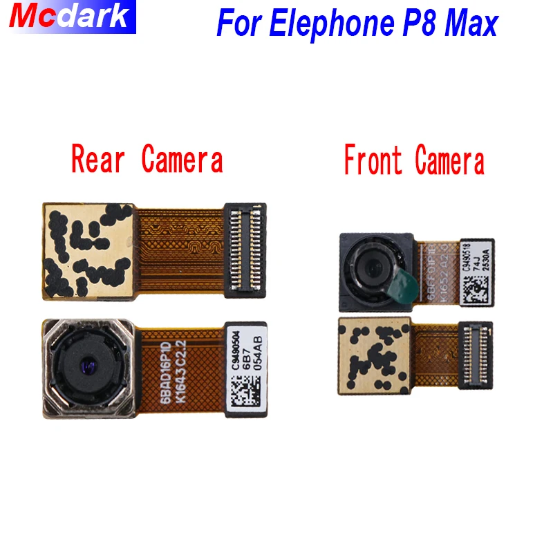 Задняя камера Mcdark + фронтальная для Elephone P8 Max запасные части телефона Ремонт