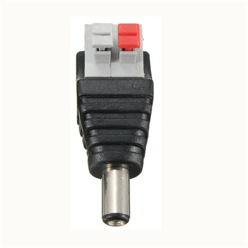 CLAITE DC Power Male Female 5 5*2 1 мм Соединительный адаптер штекер кабель прессованный для