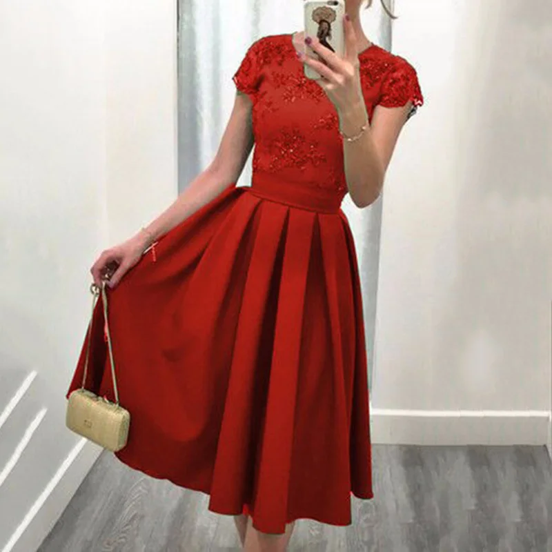 Летнее женское кружевное платье с открытой спиной вечерние тонкое элегантное