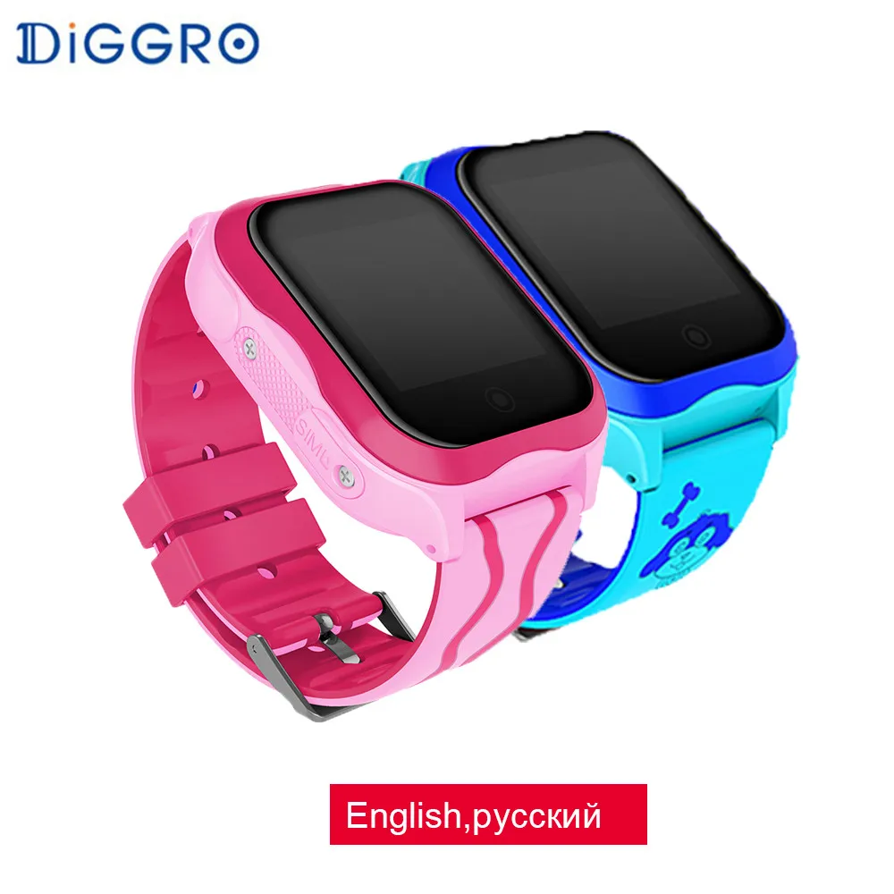 Детские часы Diggro A32W GPS 2G Wifi Смарт водонепроницаемые с сенсорным экраном умные