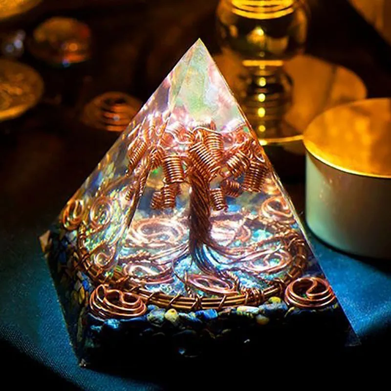 Эфирное Дерево жизни AURA REIKI пирамидальный Магнитный конвертер для устранения