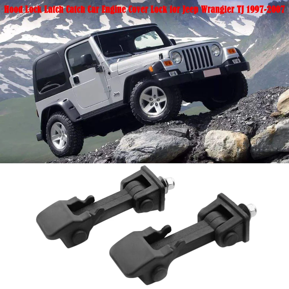 Автомобильные аксессуары капот блокировка автомобиля фотоэлемент для Jeep Wrangler JK