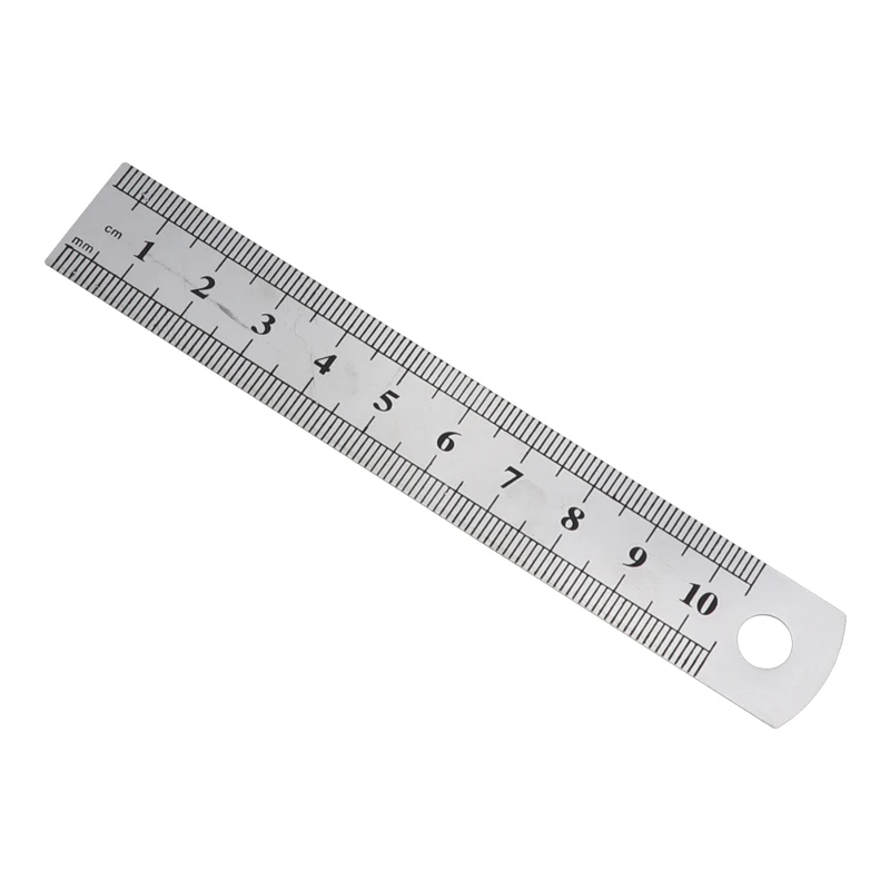 Thick steel rule eraser material double sided hardware tools for office and school kawaii | Дом и сад