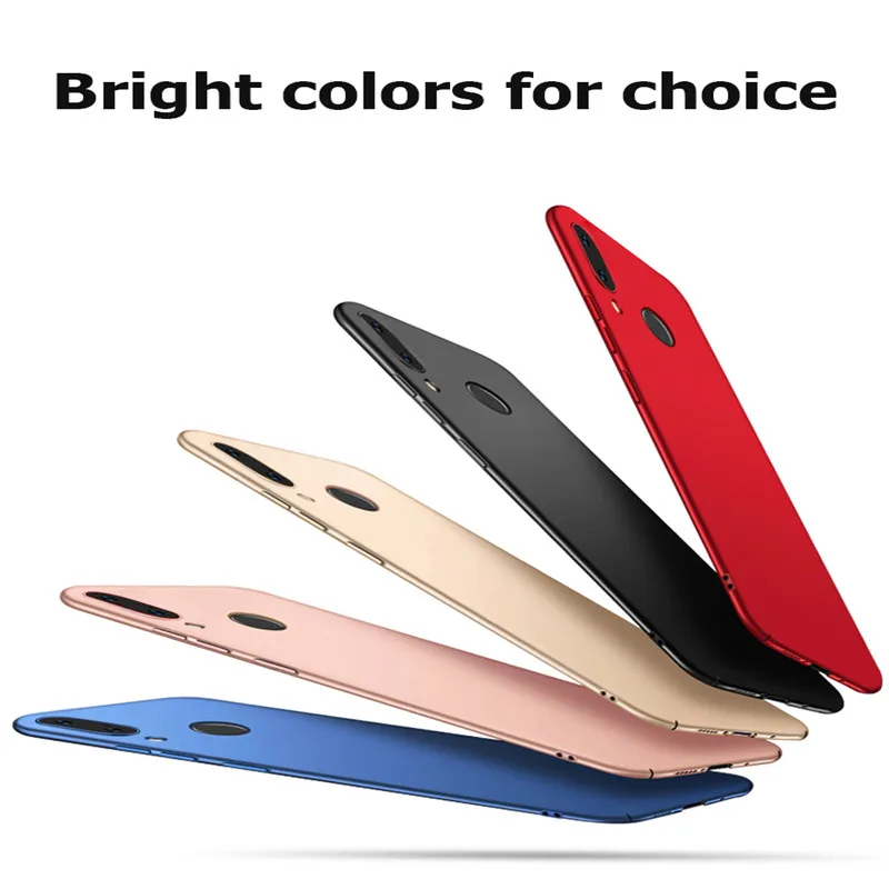 Luxury Cases For Xiaomi Redmi Note 7 Matte Hard Plastic Shockproof Back Case Redmi7 8 6 5 Pro 8T 8A K20 Cover |