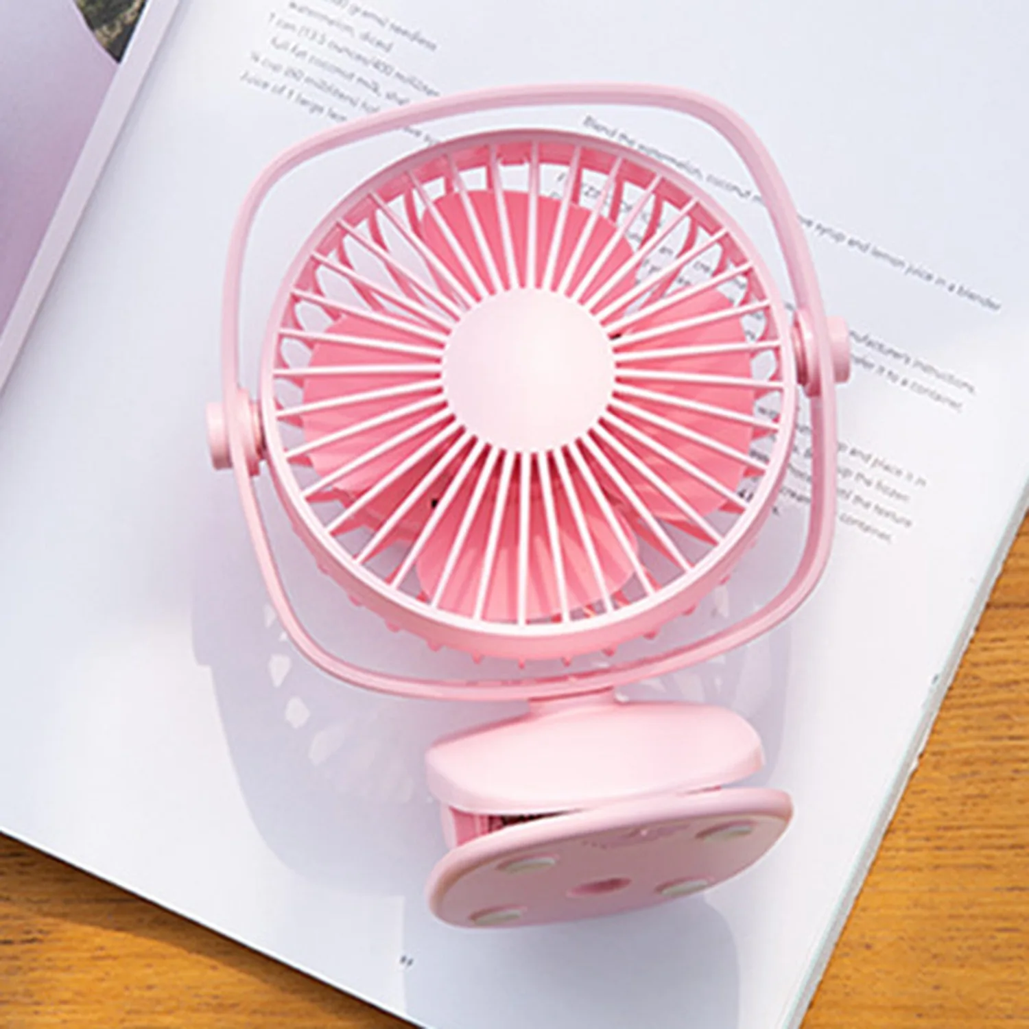 New Mini Usb Rechargeable Air Cooling Fan Clip Desk Dual Use Home Student Dormitory Bedside Portable Desktop Office | Бытовая техника
