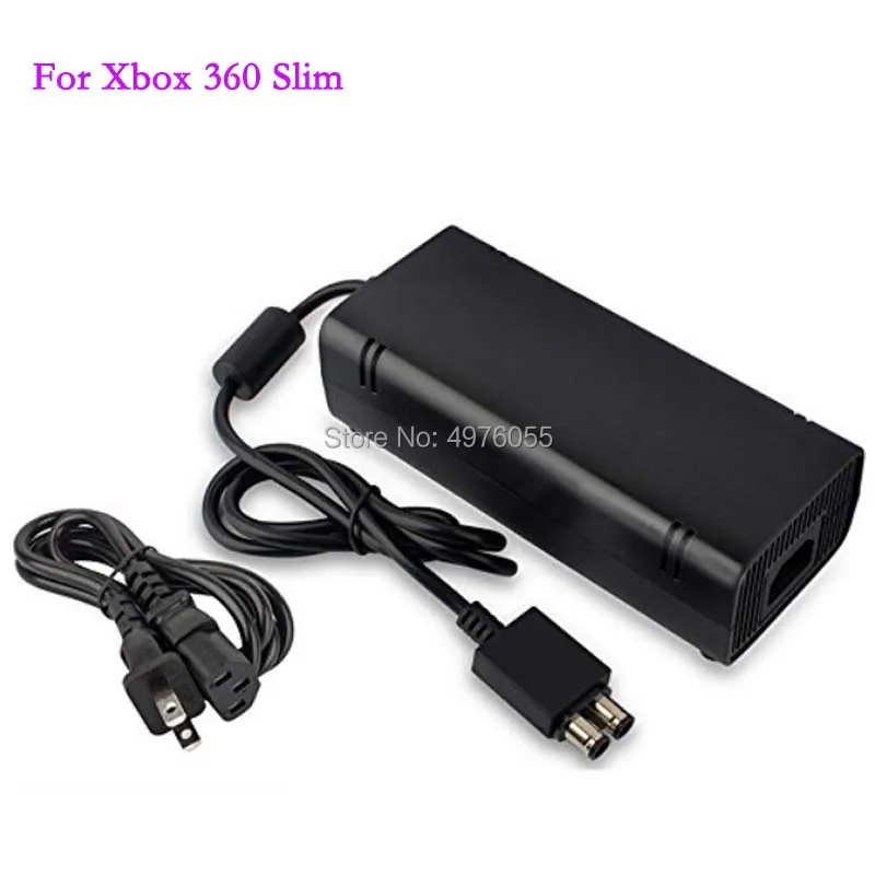 AC 100 240 В адаптер питания зарядное устройство EU/US/UK Штекер кабель для Xbox 360 Slim