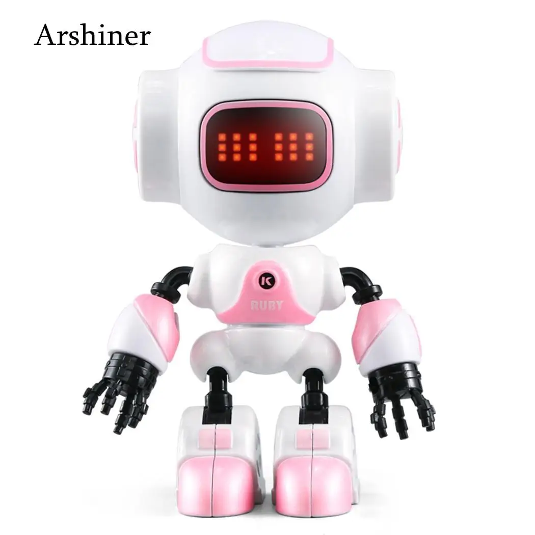 Умный голос DIY Модель жеста тела игрушка Сенсорное зондирование LED глаза RC робот