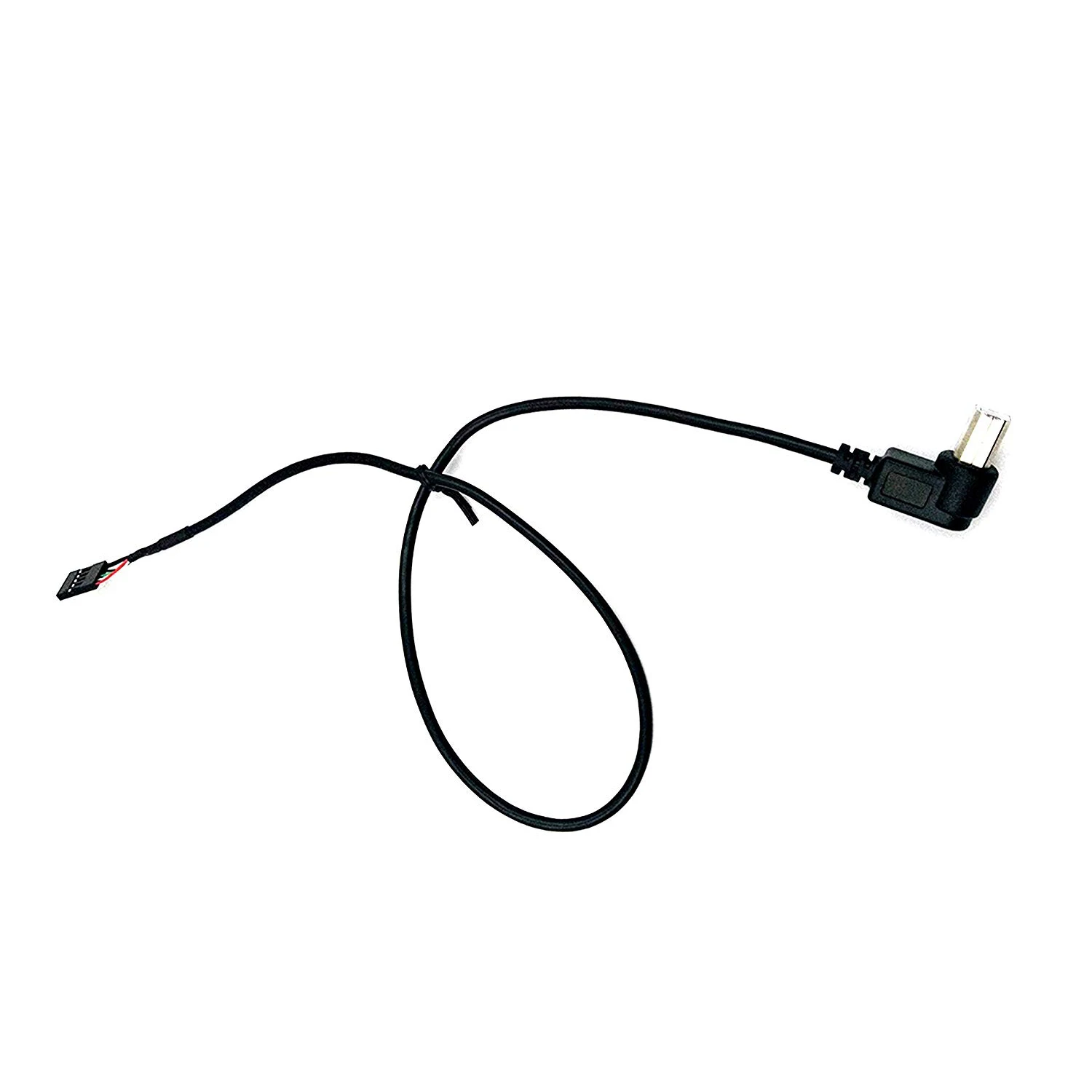 OPQ (2 Pack) 50 см 90 градусов правый угол типа B Печать USB папа на 5 Pin Материнская плата