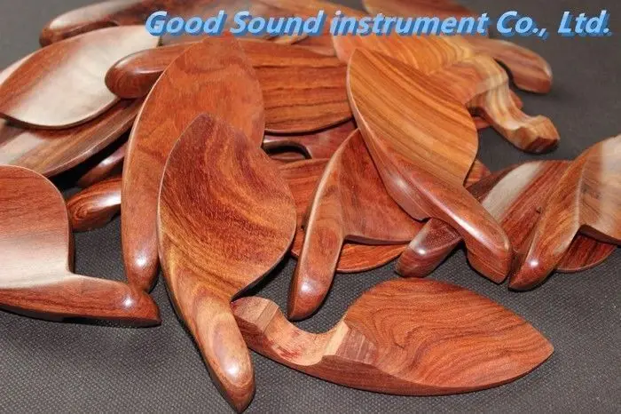 

Great 10pcs natural rosewood violin chinrest 4/4,violin parts
