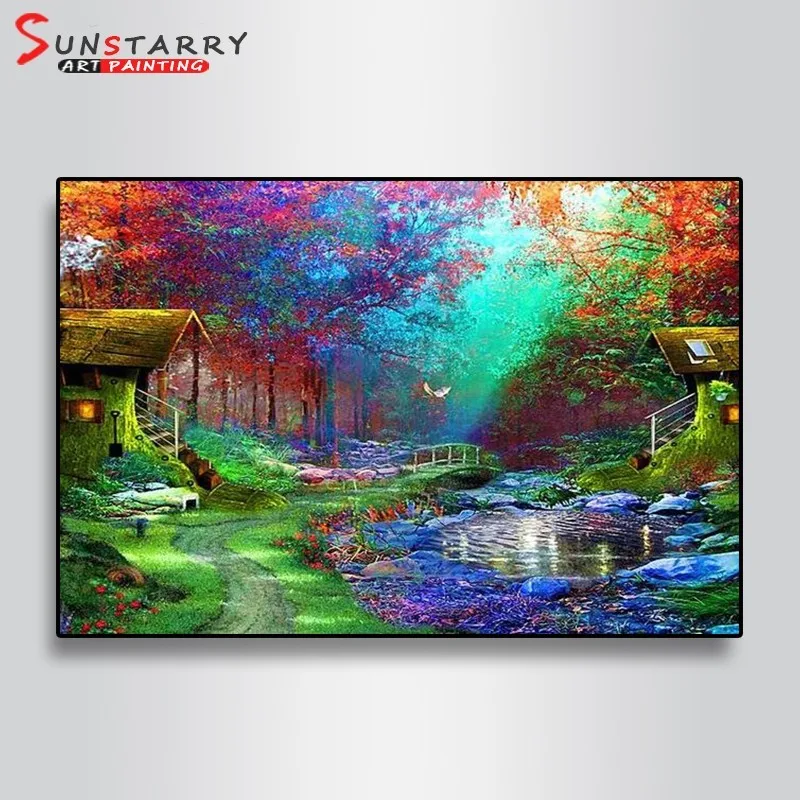 Sunstarry 5D DIY Алмазная вышивка крестиком декорация декоративная рукоделие мозаика