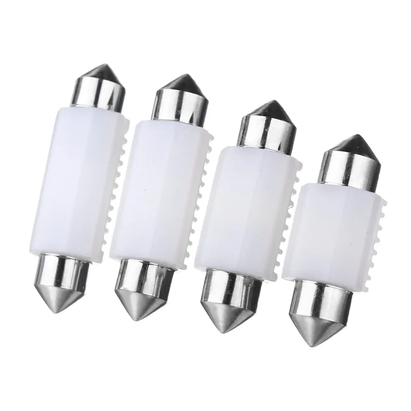 31 мм 36 39 41 Автомобильный свет 3030 SMD светодиодная Автомобильная белая карта Festoon