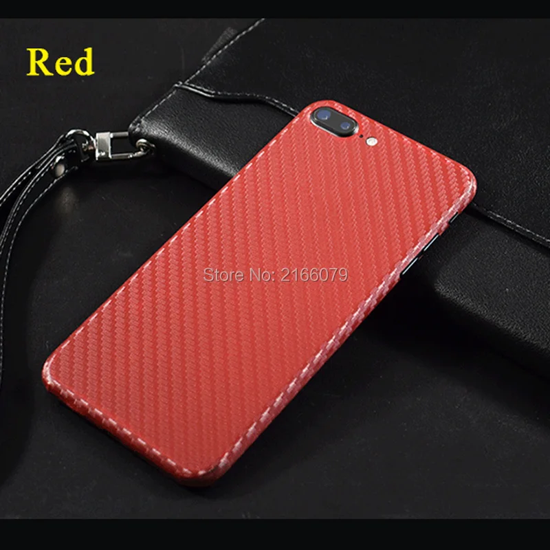 For Apple iPhone 7 / Plus 7plus New 360 Degree Full Cover Back Decal Skin 3D Carbon Fiber Phone Protective Sticker Film |