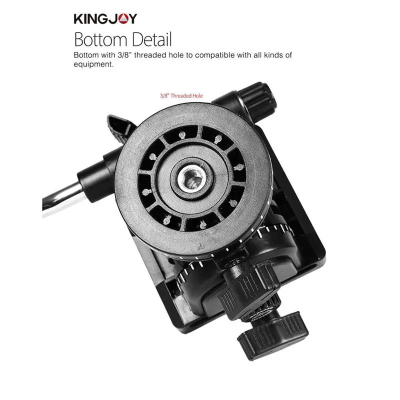 Kingjoy Mp1008F набор профессиональный монопод Dslr для всех моделей штатив Стенд Para Movil