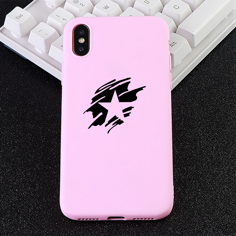Newmodel Cell Phone Cases for IPhone 6s 7 8 Pluls X XS MAX XR Case Star Flag Soft TPU Silicone Mobile Covers Accessories |