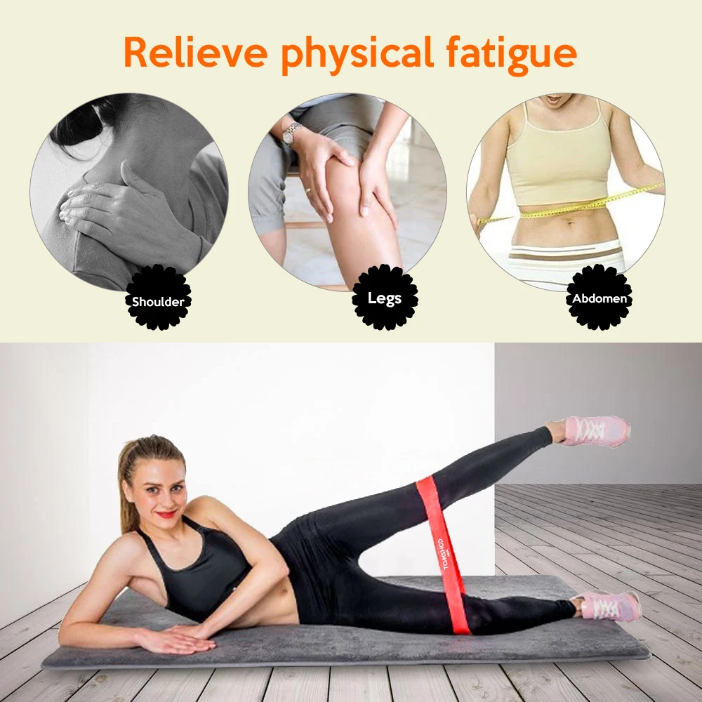 TOMSHOO упражнения петли Эспандеры латексные тренажерный зал силовых тренировок