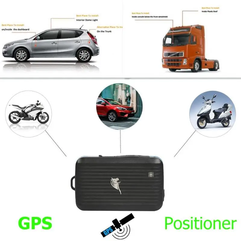 ABS 5v Сильный магнитный N1 Автомобильный GPS локатор для мотоцикла автомобиля