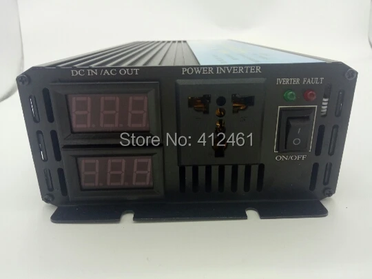 

Digital Display 2000W pure sine wave inverter DC60V to AC220V 50Hz for solar system