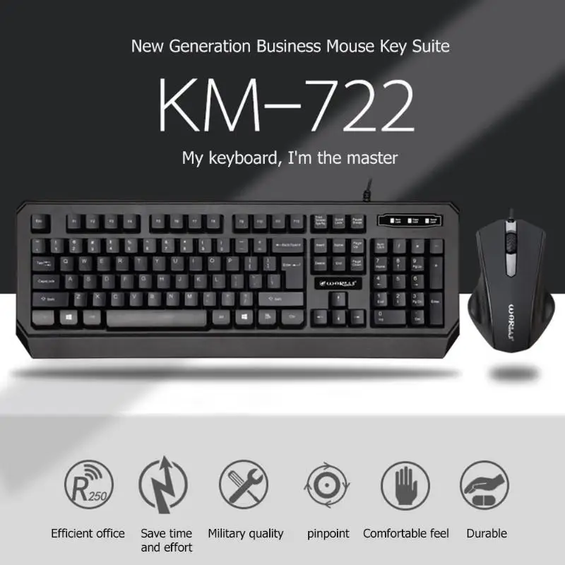 Keyboard Changeable LED with Color Luminous Backlit Multimedia Ergonomic Gaming and Mouse Set for Game computer | Мыши и клавиатуры