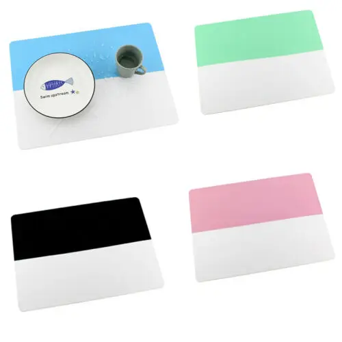 Силиконовый изоляционный коврик для детского обеденного стола кухонный с